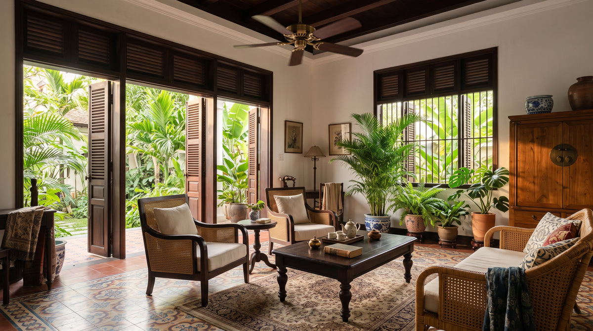 Phong cách Indochine Đông Dương - nội thất AuNi Bùi