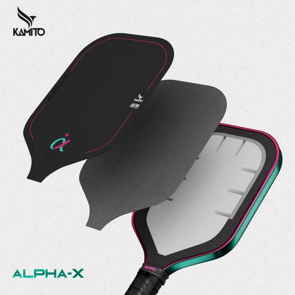 Vợt Pickleball Kamito Alpha-X – Phiên Bản Lý Hoàng Nam