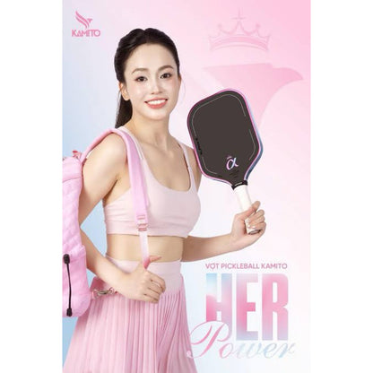 Vợt Pickleball Kamito Alpha-X – Phiên Bản Lý Hoàng Nam