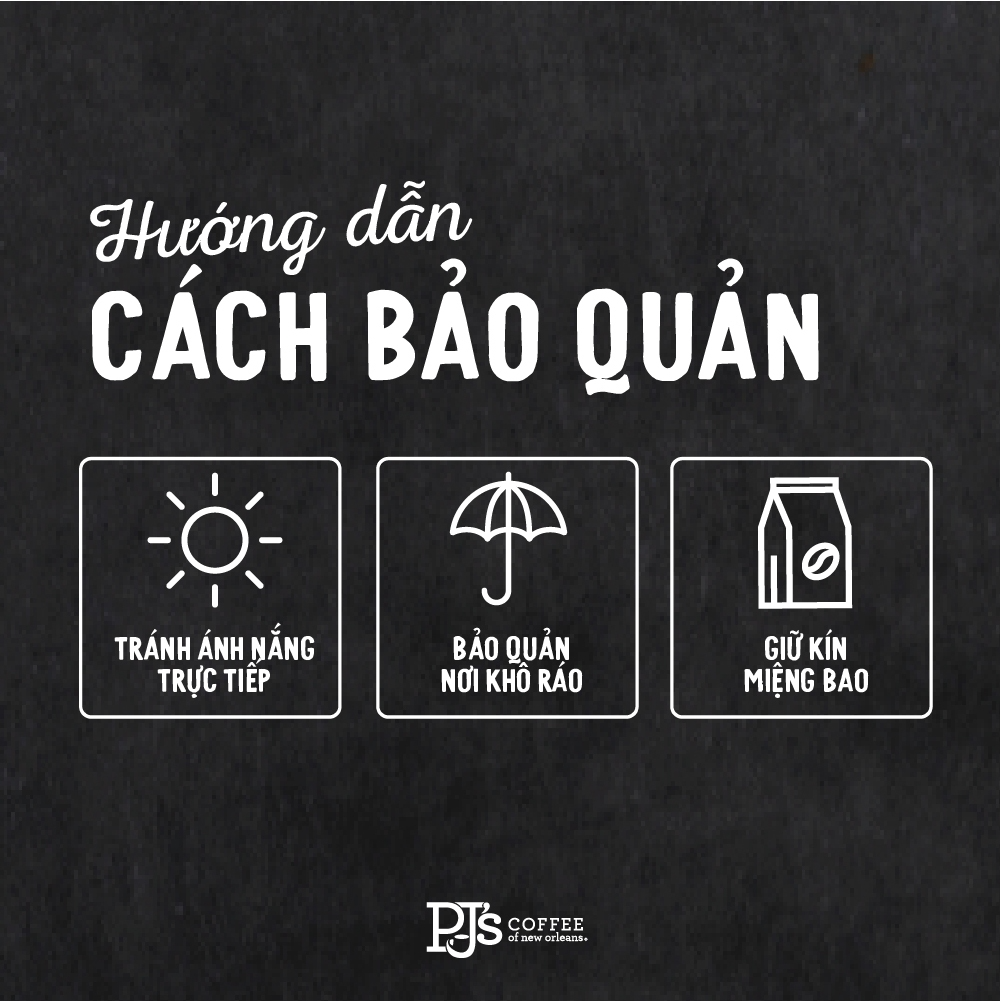 Cà Phê Hạt Decaf Southern Pecan PJ's Coffee