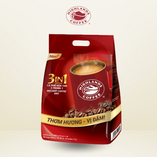 Cà Phê Sữa Highlands Coffee 3in1 Hòa Tan