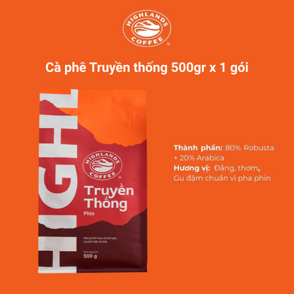 Cà Phê Rang Xay Truyền Thống Highlands Coffee